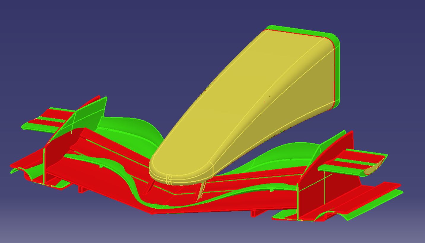 Front Wing Comparison