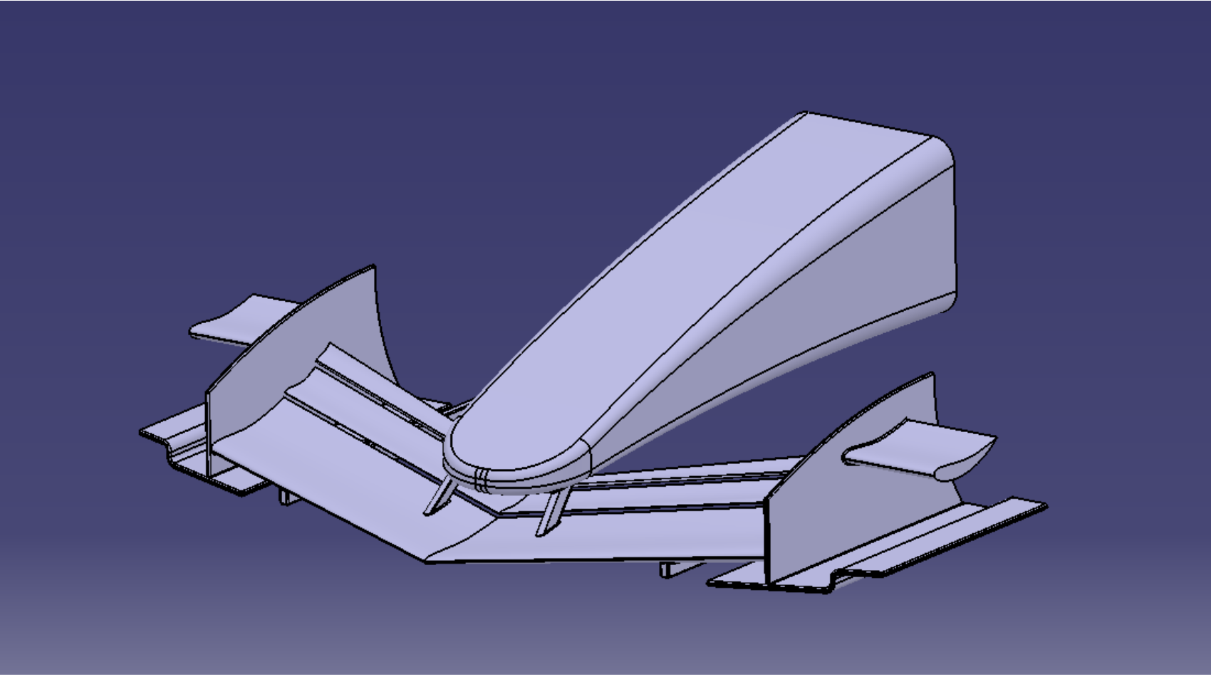Initial Front Wing Design