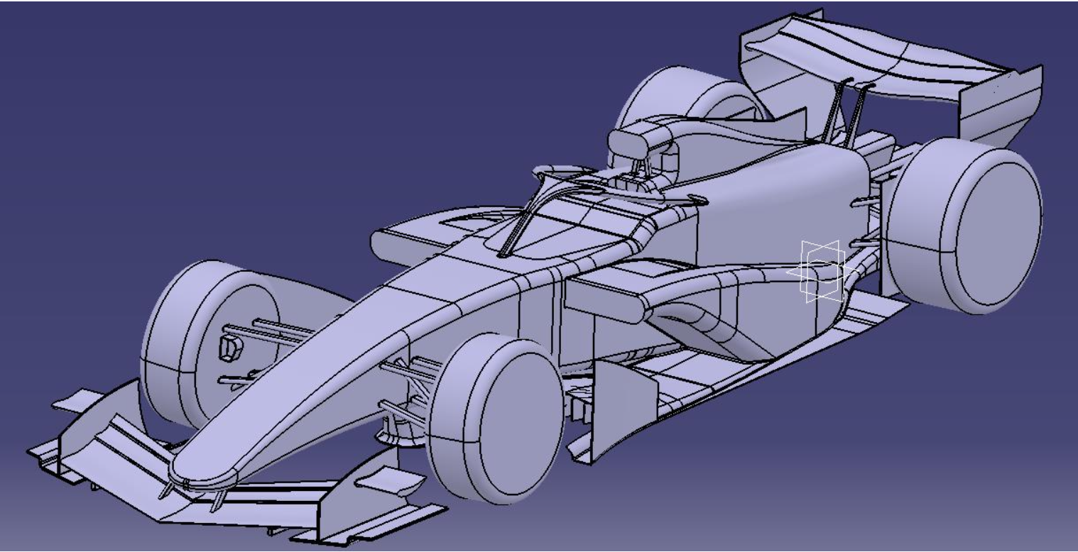 LAMA_01 Baseline Formula 1 Vehicle
