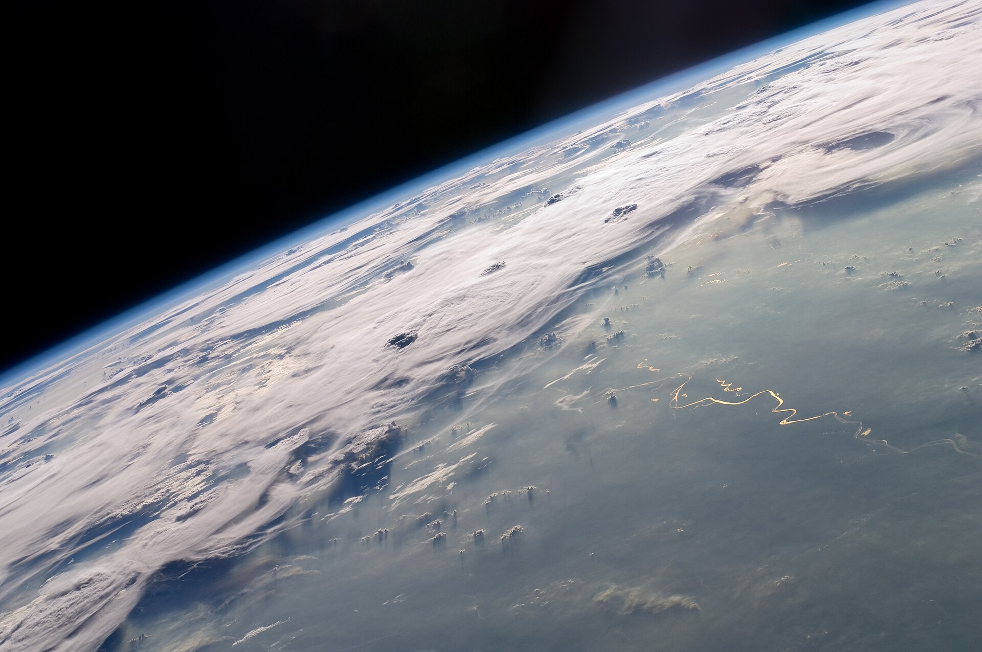 Earth seen from space
